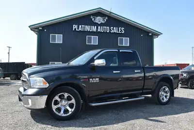 Black Friday Sale Happening Now Dont Miss Out! FOR SALE 2015 RAM 1500 LARAMIE ECO DIESEL LOW KMS 100...