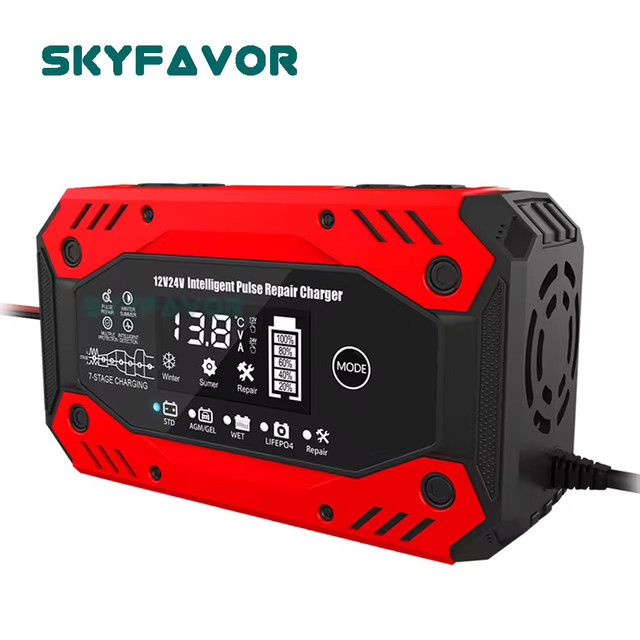 NEW 12V 10A 24V 5A INTELLIGENT BATTERY CHARGER 812242 in Other in Red Deer