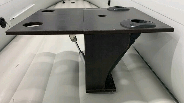 New! Table for Inflatable boat Rod holder / Fish finder mount in Other in St. Albert