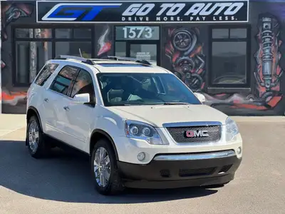 2010 GMC Acadia SLT2 AWD SUV - Rearview camera|Parking sensors|HUD|Leather|HeatedCooled seats|Sunroo...
