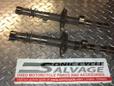 sonic cycle has a set of 1981 - 84 kawasaki kz or gpz -1100 yoshimura camshafts made for road racing...