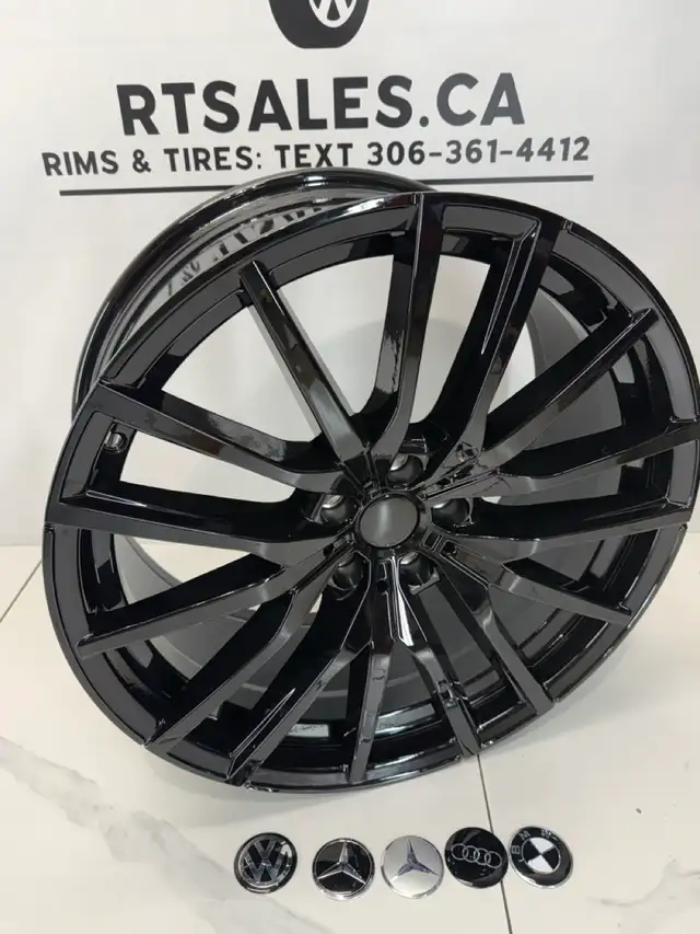 20x9 Replica Rims 5x112 BMW AUDI VW MERCEDES  Free Shipping in Tires & Rims in Mississauga / Peel Region - Image 6