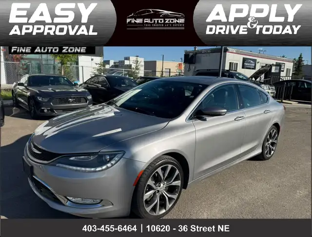 2015 Chrysler 200 C : Low Mileage, Extra Set of Tires