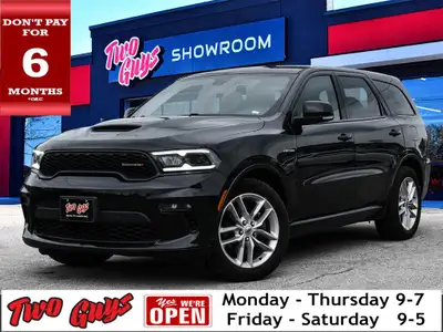 2022 Dodge Durango R/T DB Black Crystal Clearcoat *REMOTE START*, *NAVIGATION*, *BLUETOOTH*, *BACK U...