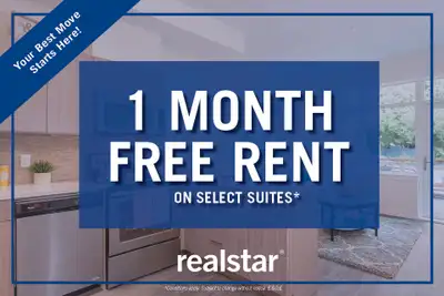 Stunning 2 bedroom suites at Lynn Creek! FREE Rent Call Today!