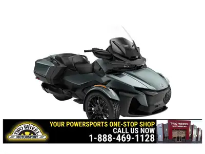 Welcome to Two Wheel Motorsport The Can-Am Spyder RT is an ultra-stable luxury vehicle for those loo...