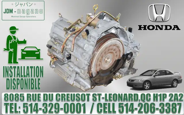 Transmission Auto Toyota Camry Corolla Matrix RAV4 Sienna Prius in Transmission & Drivetrain in Drummondville - Image 6