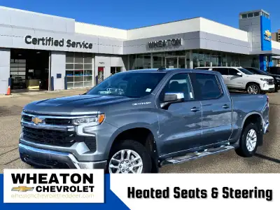 Conquer the Road with Confidence: The 2024 Chevrolet Silverado 1500 LT in Sterling Grey Metallic is...
