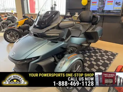 Welcome to Two Wheel Motorsport The Can-Am Spyder RT Limited is an ultra-stable luxury vehicle for t...