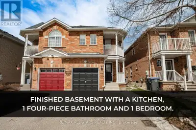 A spacious semi-detached home in the sought-after Fletchers Meadow neighbourhood. This 3+1 bedroom,...