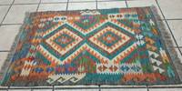 Hand-Woven Persian Wool Rug Afghan Carpet IKEA Free Shipping