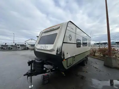 Forest River No Boundaries 20 Series travel trailer NB20.2 Beast Mode highlights: Front Private Bedr...