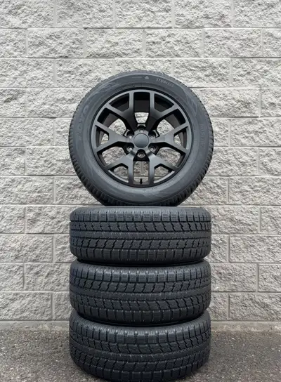 Winter / Snow Toyo Observe GSi-5 20 Tires And Replica ART 54 Satin Black 20 Inch Wheels TPMS. 4x 275...