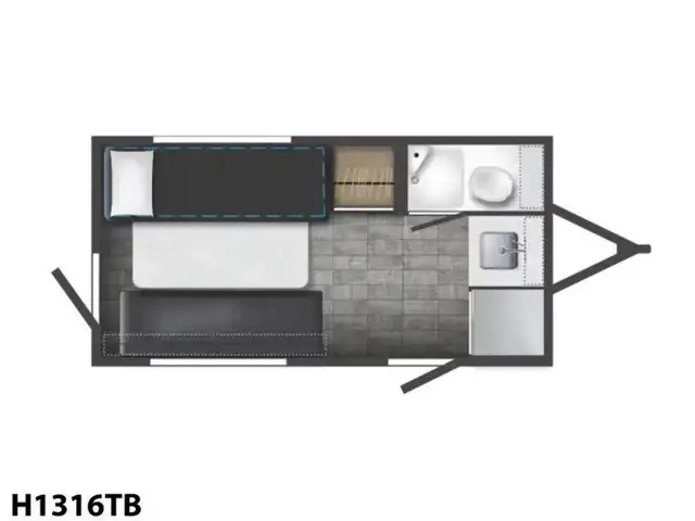 2023 Winnebago Hike 100 H1316TB in Travel Trailers & Campers in Penticton - Image 3