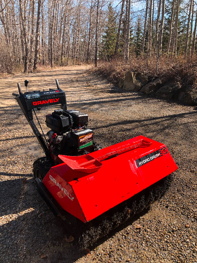 Gravely sweeper