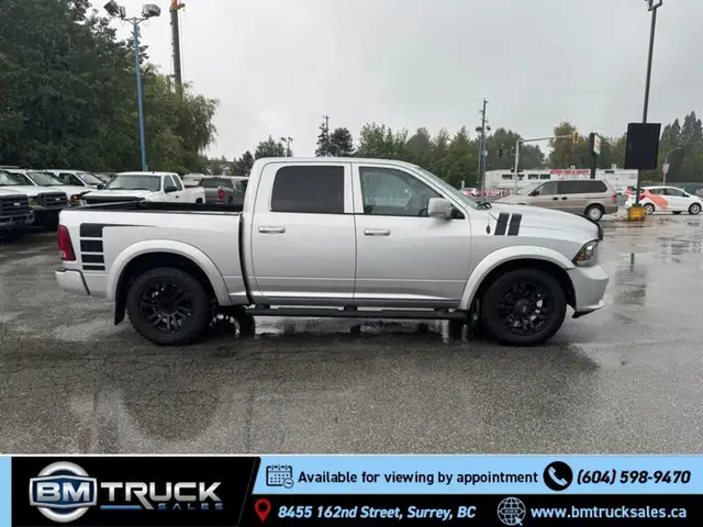 2013 Ram 1500 Sport / Crew Cab / 5'7" Box / 4x4 / Leather in Cars & Trucks in Delta/Surrey/Langley - Image 7