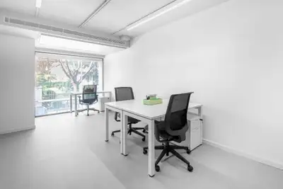 Office space rental tailored to three that comes with everything taken care of. Create the ideal env...