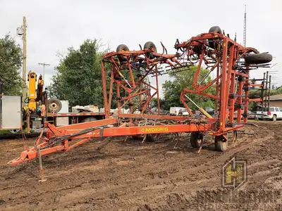 MORRIS MAGNUM II CP-750 50 Ft Cultivator 12 inch spacing NH3 package 3 bar harrows Dutch Eagle Anhyd...
