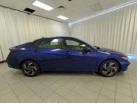 Finished in Blue with a Black interior, this used 2025 Hyundai Elantra Preferred offers modern style... (image 8)