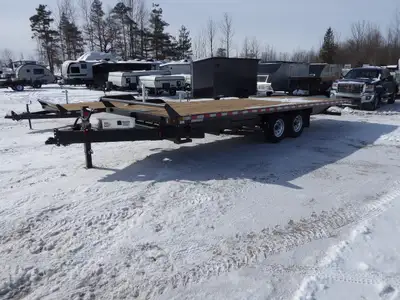 2026 Canada Trailer, ETL 8×24- 14K, 2-7,000lbs With Easy Lube Spindles, Slipper Spring Suspension, 1...