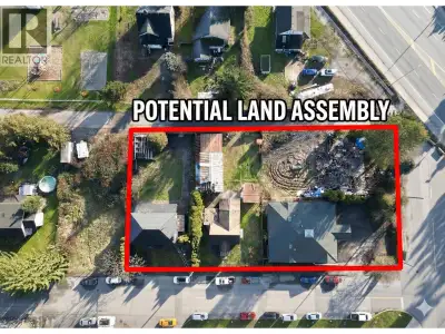 DEVELOPMENT POTENTIAL! OCP designated as TCMU (Town Centre Mixed Use). Part of a potential 4 lot lan...