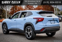 Experience the 2024 Chevrolet Trax 1RS in striking blue with its efficient Front-Wheel Drive FWD sys... (image 1)