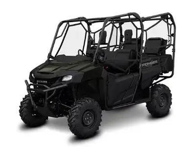 Honda Pioneer 700-4P Deluxe 2025 3 vitesses, 1 cylindres, Essence, Système de refroidissement: Refro...