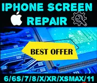 15 MINUTE!! iPhone Repair 6/7/8/X/XR/XsMax/11ProMax/12Pro/13Pro