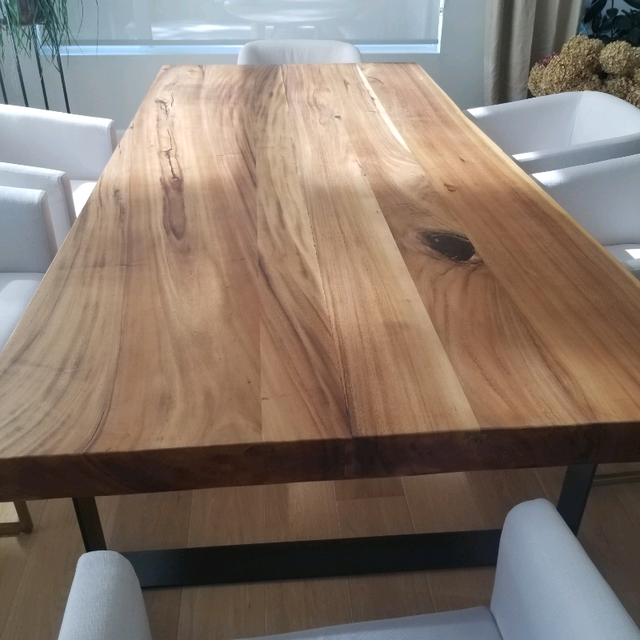Live Edge Suar Wood Dining Room Table in Dining Tables & Sets in Ottawa - Image 6
