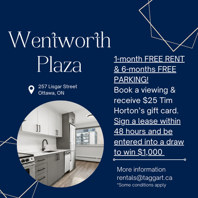 Wentworth Plaza, situated in the heart of downtown Ottawa, is ideally located for those who wish to...