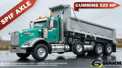 Heavy truck - # STOCK: C-37092 2018 KENWORTH T800 BENNE BASCULANTE / CAMION DOMPEUR 12 ROUES 2018 KE...