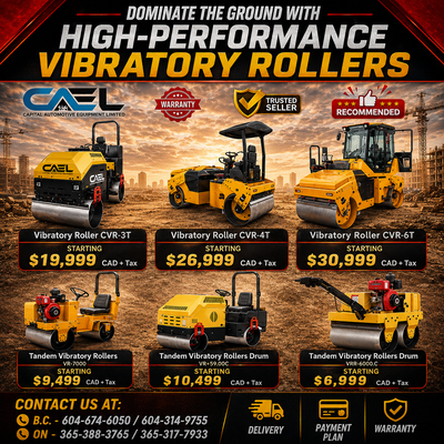 Finance! Vibratory Roller Collection Effective Soil and Asphalt Compaction Machines Durable - Effici...