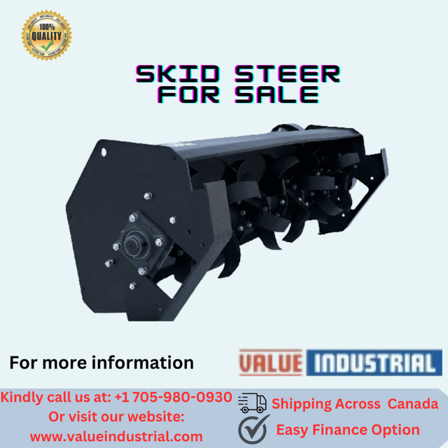 Value Industrial Skid Steer 72” Rotary Tiller in Other in Sudbury - Image 3