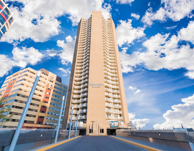 1 Bedroom for Rent Downtown Highrise Apartment Near Jasper Av Long