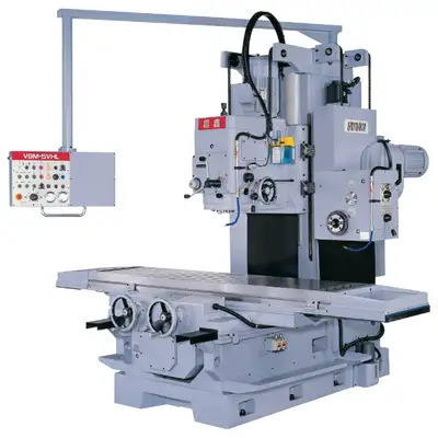 Fortworth Boring & Milling Machines - Made in Taiwan Model: CS-VBM-5VHL Vertical/Horizontal combinat...