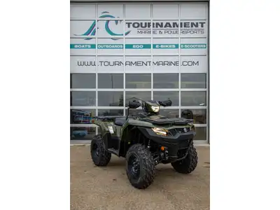OUR MOST POWERFUL KINGQUAD WITH POWER STEERING AND CARRIER COVERS The KingQuad 750XP Power Steering...