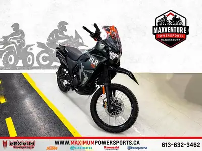 Kawasaki KLR650 2025 Une moto d’aventure reconnue pour sa polyvalence, conçue pour rouler aussi bien...