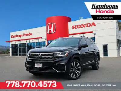 Pre-Owned 2022 Volkswagen Atlas Execline - 3rd-Row Seats | Cooled Front Seats | Sunroof | Leather In...