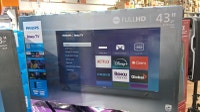 PHILIPS 43" ROKU TV FULL HD 4k TV City of Toronto Toronto (GTA) Preview