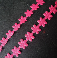 Flower ribbon , 3 yards of each color, $2.00/yd.