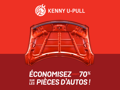 Capot rouillé, enfoncé ou endommagé ? Chez KENNY U-PULL, votre supermagasin de pièces automobiles pa...