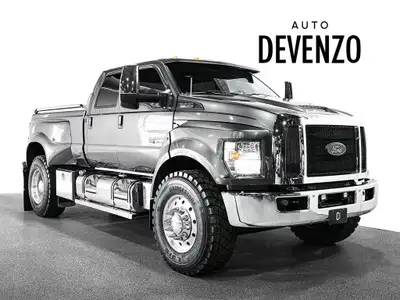 Rare 2016 Ford F-650 Super Truck 6.7L Powerstroke Super Crew 8ft Box, Single Rear Wheel, GVWR 11,793...