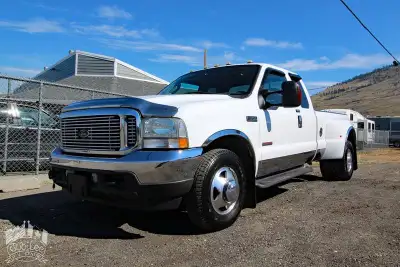 2004 Ford F-350Features- Oxford white paint- Cab steps- Air conditioner- Premium stereo- Forged alum...
