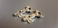 New pair of soft close Blum cabinet door hinges with plates