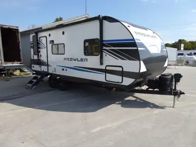 Used 2023 Prowler 4,900lbs DSI Hot Water Heater Power Jacks Power Awning Power Tongue Jack Outside S...