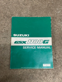 Sm127  Suzuki GSX1100G Service Manual 99500-39100-01E