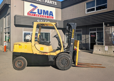 2017 Hyster H100 Forklift For Sale Hyster H100 Key Details (Stock #8061): -- 9,700 lbs @ 24" load ce...