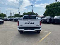 Odometer is 23300 kilometers below market average! Bright White Clearcoat 2025 Ram 1500 Sport 4WD 8-... (image 5)
