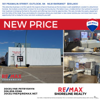 Business for Sale! 301 Franklin Street, Outlook, SK