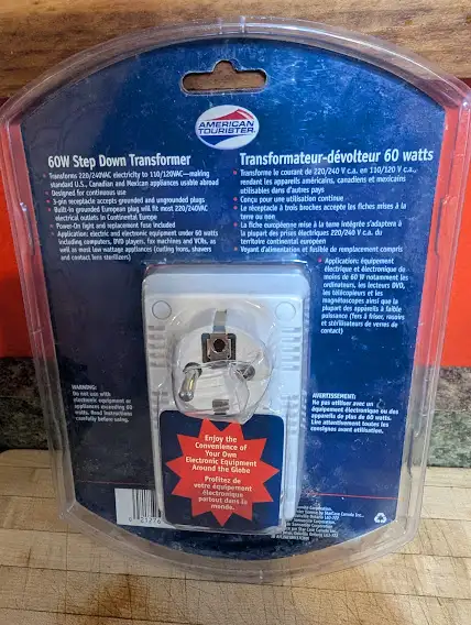 60 watt Step Down Transformer447849294820823043